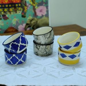 Ceramic chutney bowls